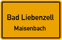 Schräger Weg in Bad LiebenzellMaisenbach