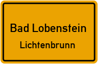 Straßenverzeichnis Bad Lobenstein Lichtenbrunn