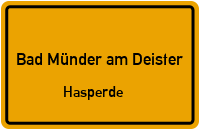 Hasperder Straße in Bad Münder am DeisterHasperde