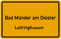 Straßenverzeichnis Bad Münder am Deister Luttringhausen