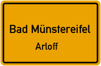 Straßenverzeichnis Bad Münstereifel Arloff