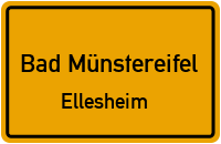 Straßenverzeichnis Bad Münstereifel Ellesheim