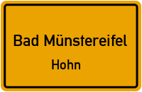 Straßenverzeichnis Bad Münstereifel Hohn