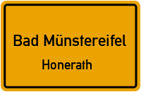 Straßenverzeichnis Bad Münstereifel Honerath