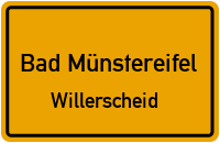 Straßenverzeichnis Bad Münstereifel Willerscheid