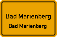 Langgasse in Bad MarienbergBad Marienberg