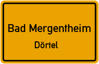Quellenstraße in Bad MergentheimDörtel