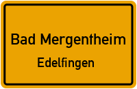 Ratsstraße in 97980 Bad Mergentheim (Edelfingen)