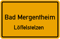 Reisfelder Weg in Bad MergentheimLöffelstelzen