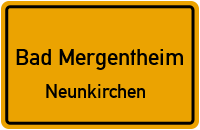 Darrweg in Bad MergentheimNeunkirchen