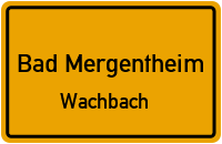 Berggasse in Bad MergentheimWachbach