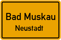 Bahnhofstraße in Bad MuskauNeustadt