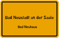 Schlossplatz in Bad Neustadt an der SaaleBad Neuhaus
