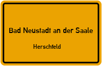 Heidelsteinstraße in 97616 Bad Neustadt an der Saale (Herschfeld)