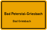 Eichbühlstraße in 77740 Bad Peterstal-Griesbach (Bad Griesbach)