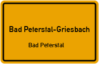in Den Gassen in 77740 Bad Peterstal-Griesbach (Bad Peterstal)