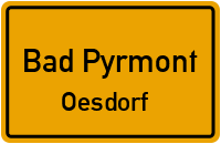 Bürgermeister-Freese-Straße in Bad PyrmontOesdorf