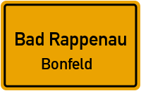 Schulstraße in Bad RappenauBonfeld
