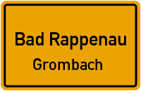 Straßenverzeichnis Bad Rappenau Grombach