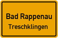 Kirchstraße in Bad RappenauTreschklingen