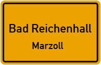 Schloßberg in Bad ReichenhallMarzoll
