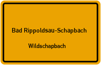 Endweg in Bad Rippoldsau-SchapbachWildschapbach
