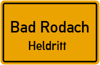 Untere Tannleite in Bad RodachHeldritt
