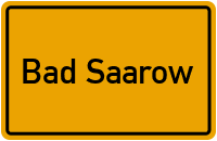 Umgehungsstraße in Bad Saarow