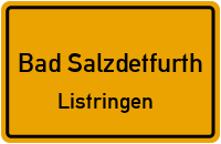 Listringer Dorfstraße in Bad SalzdetfurthListringen