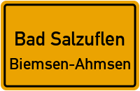 Auf dem Hagen in 32107 Bad Salzuflen (Biemsen-Ahmsen)