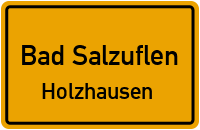 Hauptstraße in Bad SalzuflenHolzhausen