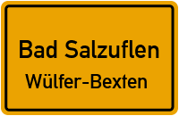 Südstraße in Bad SalzuflenWülfer-Bexten