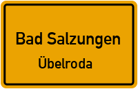 Pleßstraße in Bad SalzungenÜbelroda