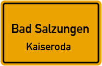 Nelkenweg in Bad SalzungenKaiseroda