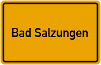 Bad Salzungen in Thüringen