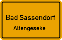 Landwehrweg in Bad SassendorfAltengeseke