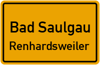 Eckbühlstraße in Bad SaulgauRenhardsweiler