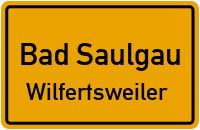 Nordstraße in Bad SaulgauWilfertsweiler