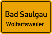 Athanasius-Miller-Straße in Bad SaulgauWolfartsweiler