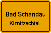 Kirnitzschtalstraße in Bad SchandauKirnitzschtal
