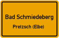 Bad Schmiedeberger Straße in Bad SchmiedebergPretzsch (Elbe)