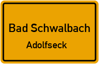 Straßenverzeichnis Bad Schwalbach Adolfseck