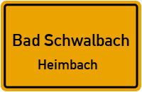 Straßenverzeichnis Bad Schwalbach Heimbach
