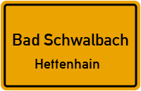 Straßenverzeichnis Bad Schwalbach Hettenhain