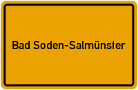 Bad Soden-Salmünster in Hessen