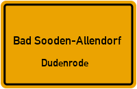 Am Tannhof in 37242 Bad Sooden-Allendorf (Dudenrode)