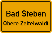 Mordlauer Weg in Bad StebenObere Zeitelwaidt