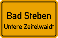Straßenverzeichnis Bad Steben Untere Zeitelwaidt