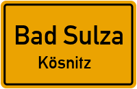 Kösnitz in Bad SulzaKösnitz
