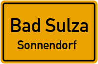 Wallnußallee in Bad SulzaSonnendorf